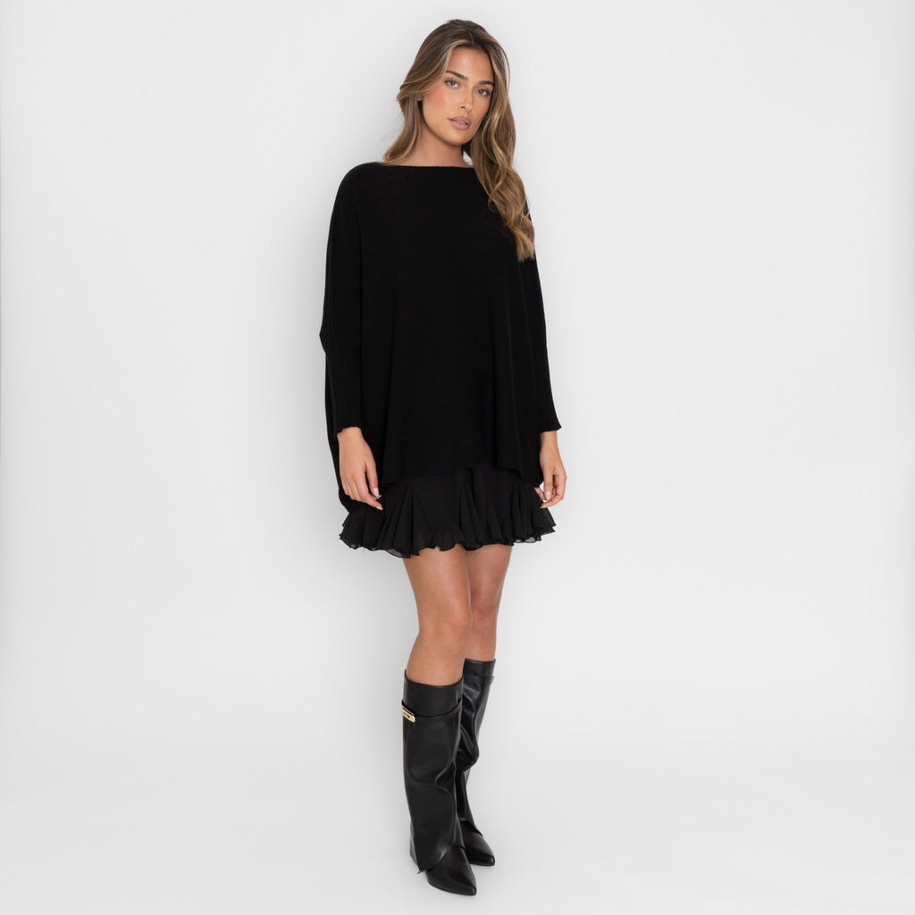 Pull oversize douillet