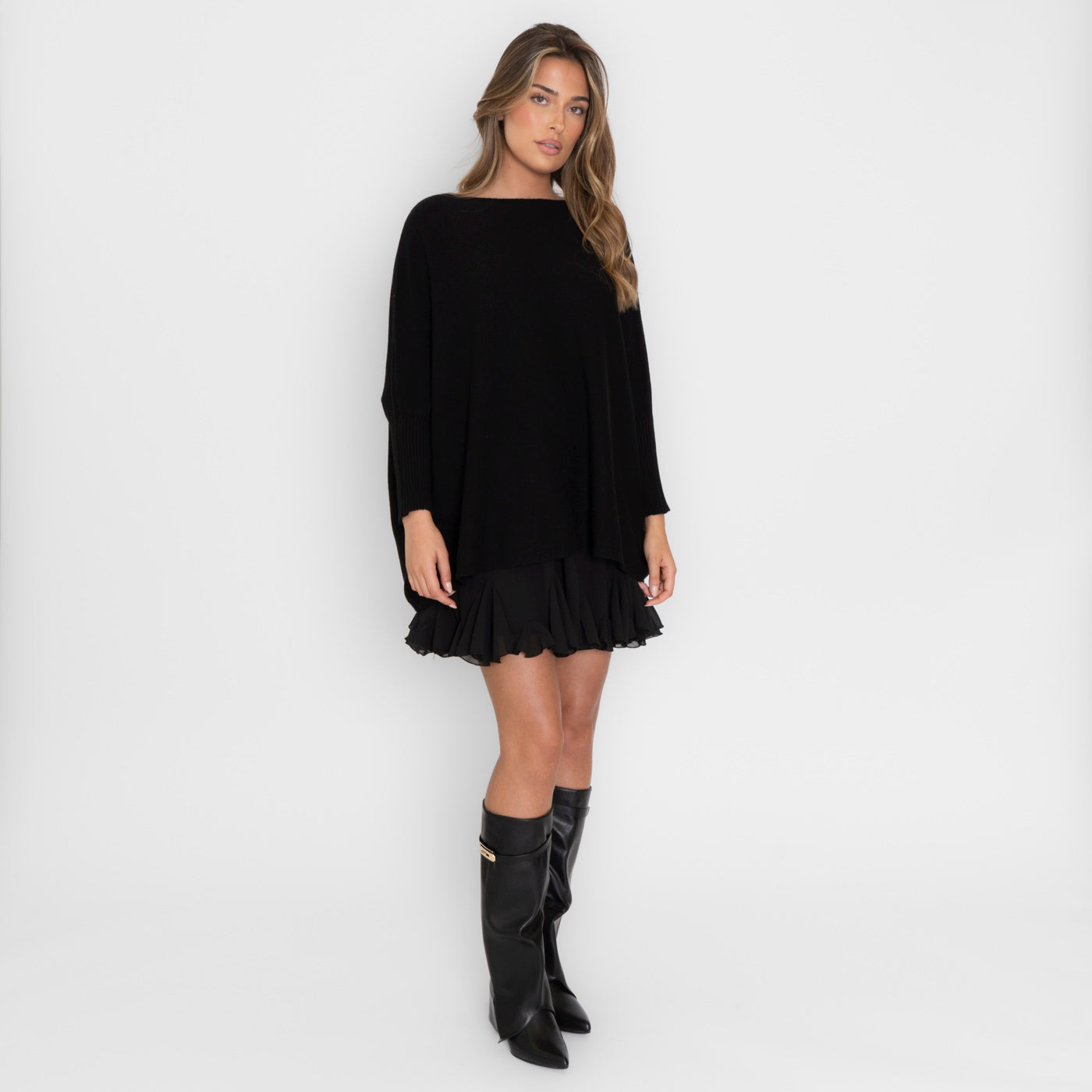 Pull oversize douillet