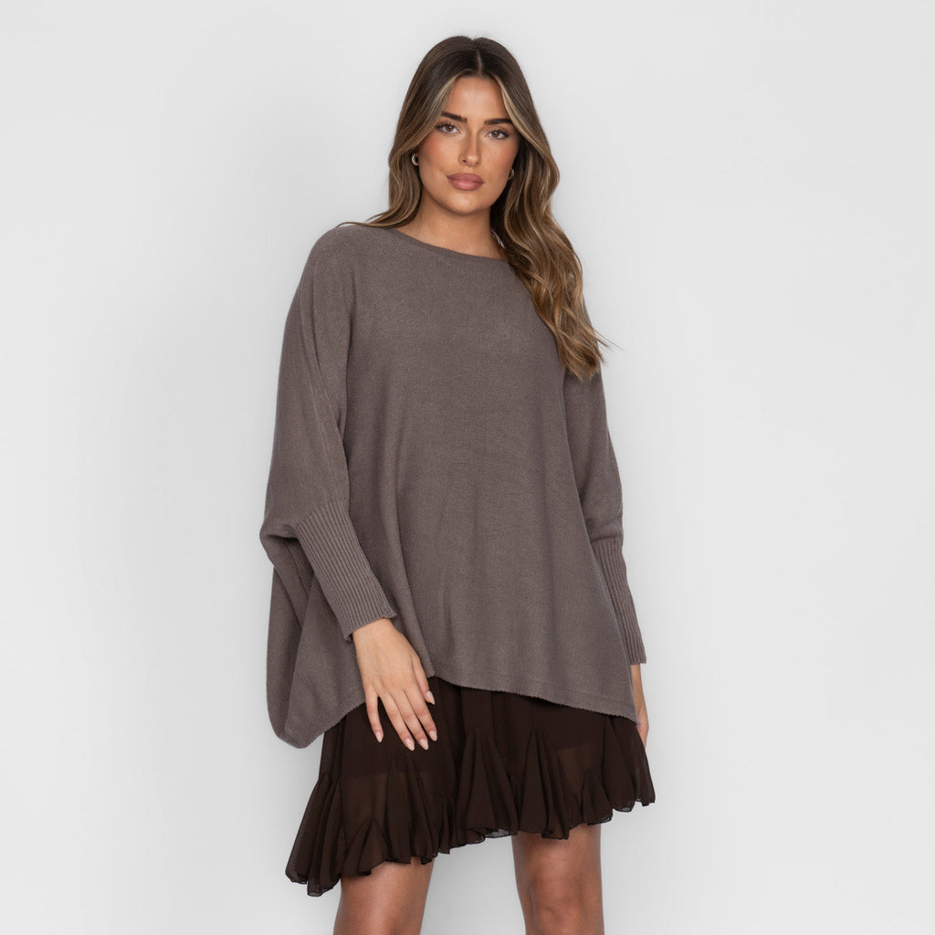 Pull oversize douillet
