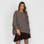 Pull oversize douillet