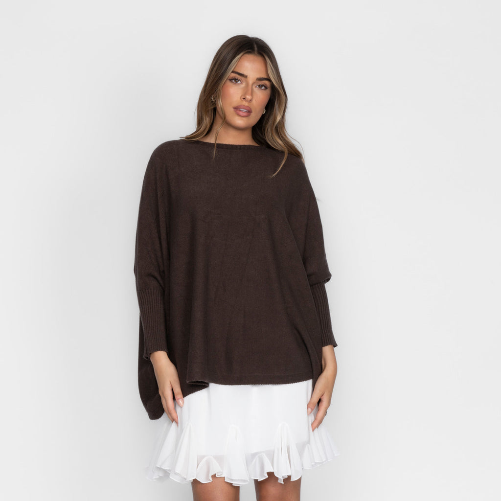 Pull oversize douillet