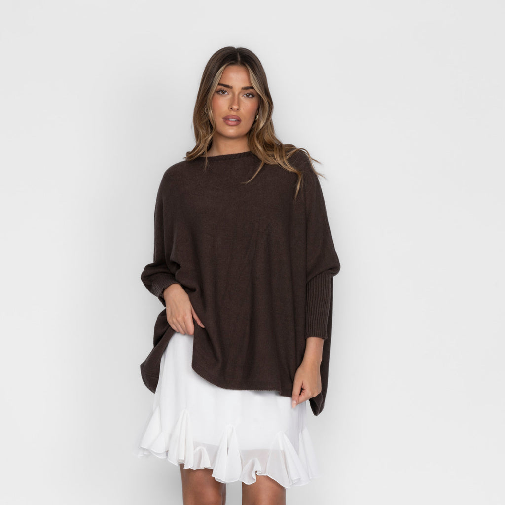 Pull oversize douillet