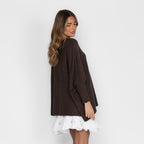 Pull oversize douillet