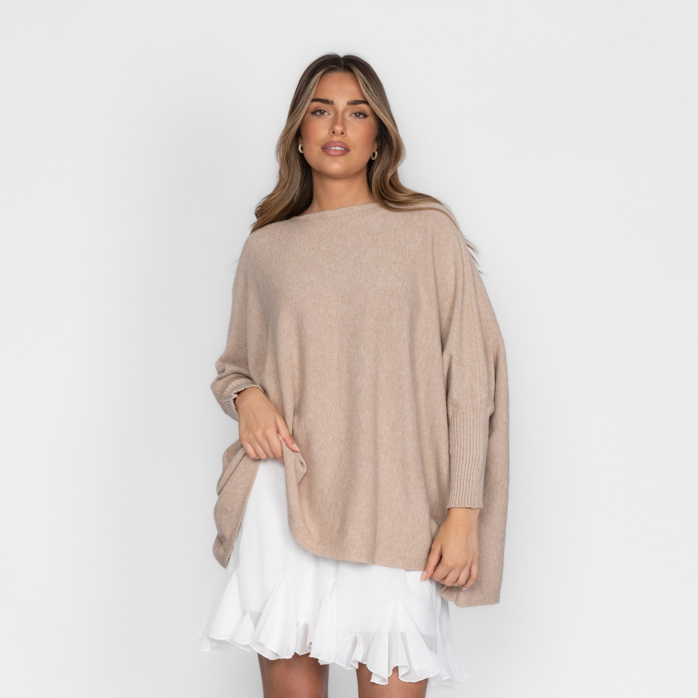 Pull oversize douillet