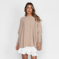 Pull oversize douillet