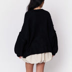 Cardigan oversize à col en V CozyGlam