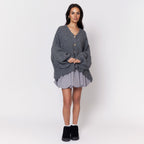 Cardigan oversize à col en V CozyGlam