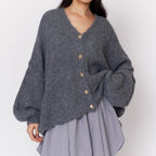Cardigan oversize à col en V CozyGlam