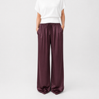 Pantalon en satin