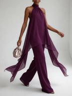 Thaïs™ — Ensemble halter fluide sophistication audacieuse