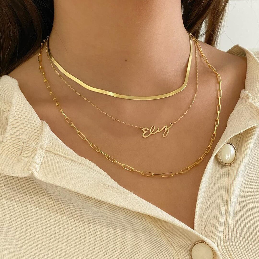 Chaîne serpent  (Fabriquée en Italie)