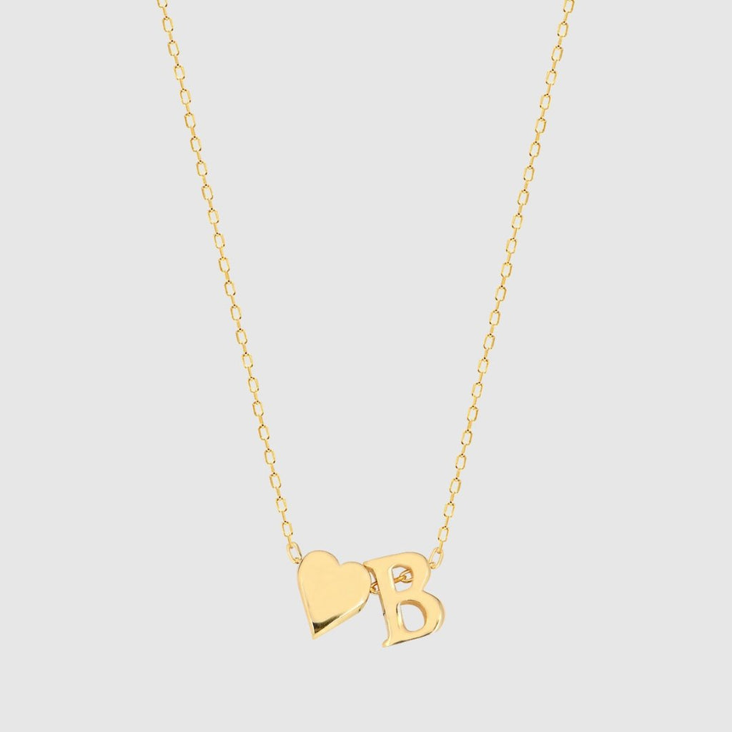 Collier Cœur à Initiales