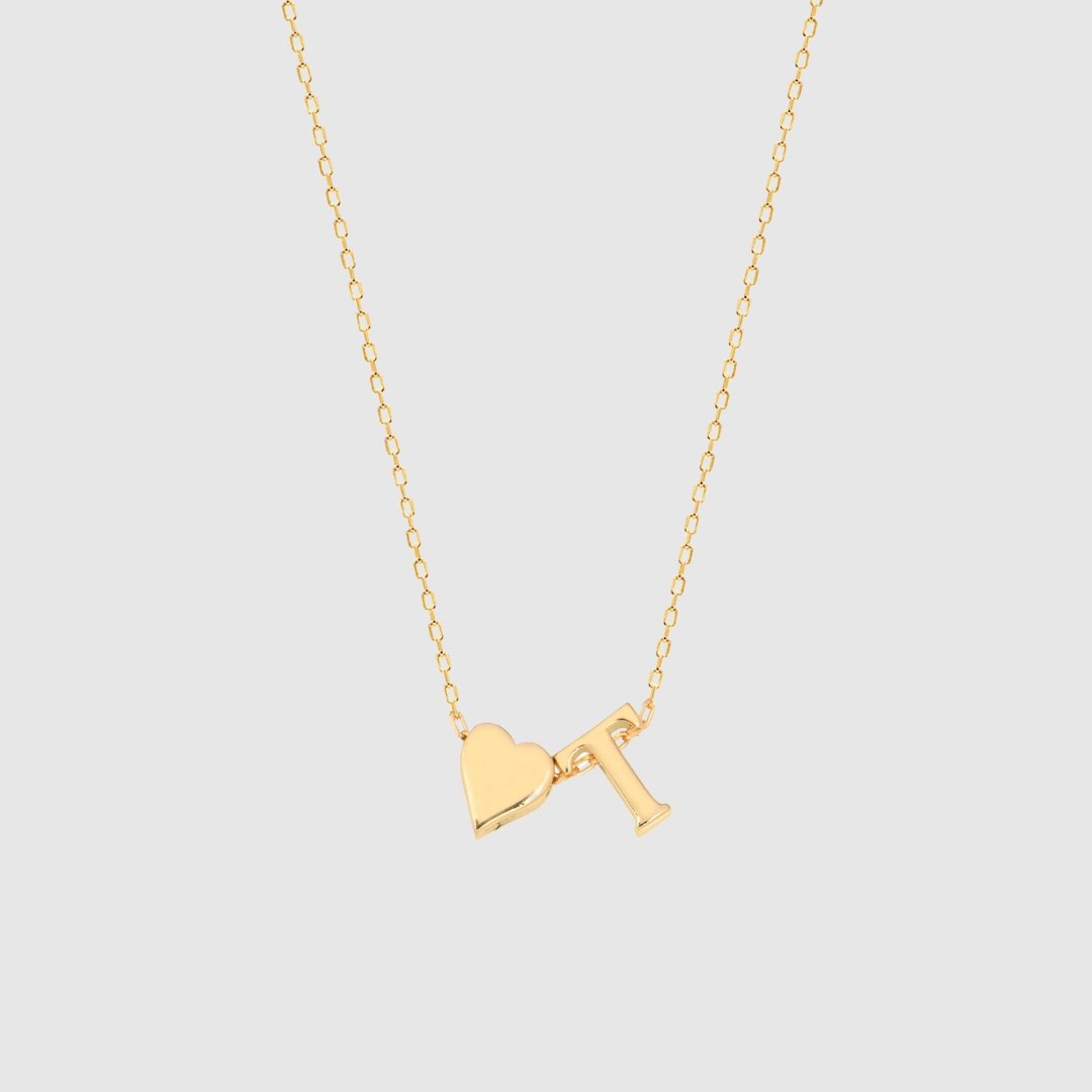 Collier Cœur à Initiales