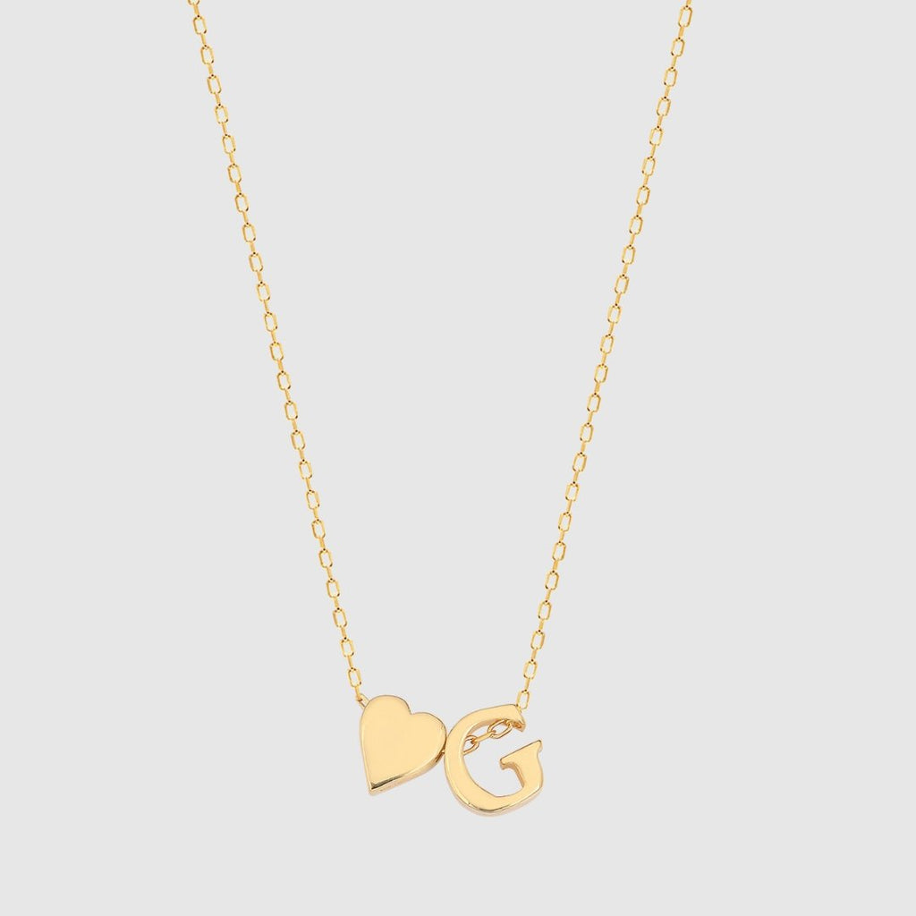 Collier Cœur à Initiales