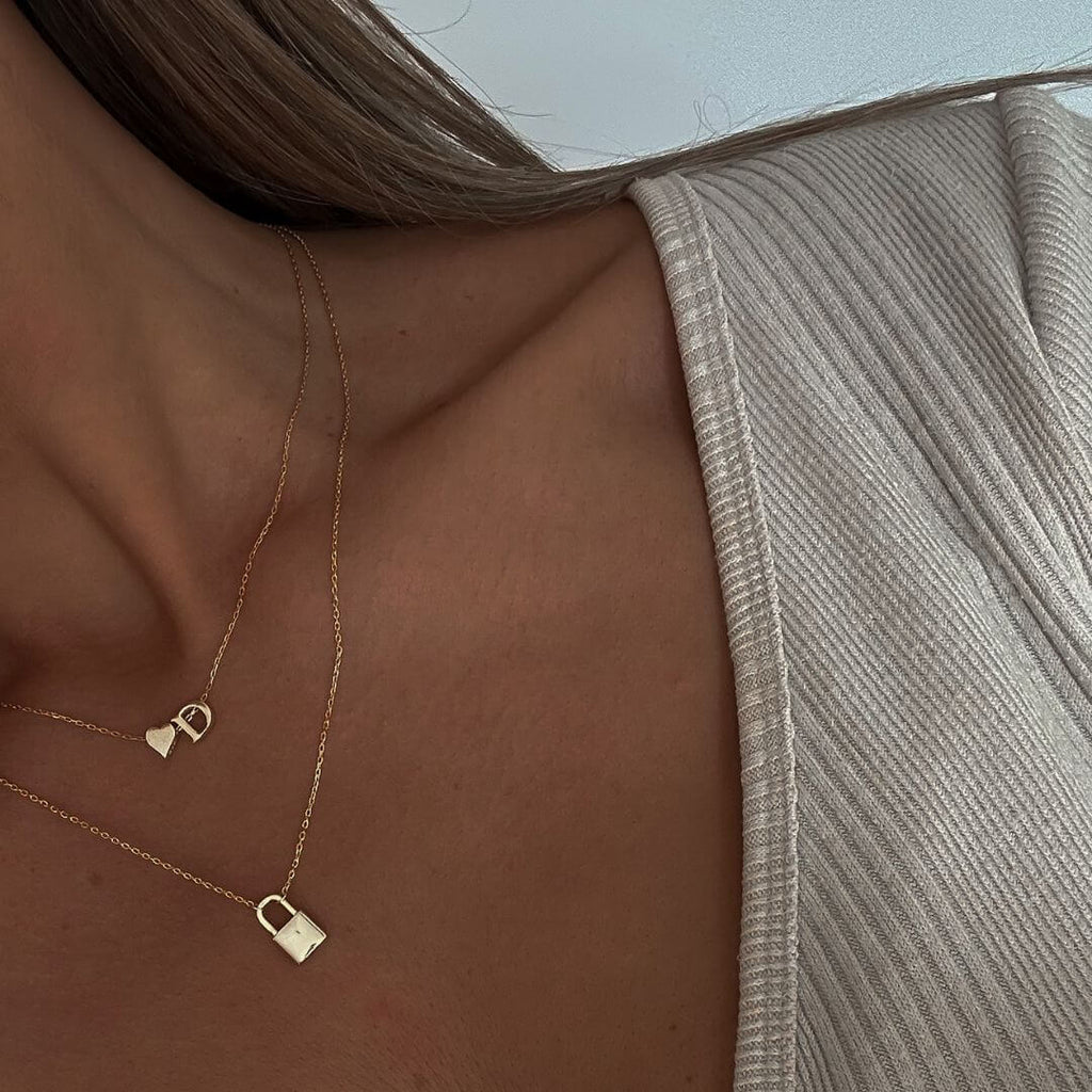 Collier Cœur à Initiales