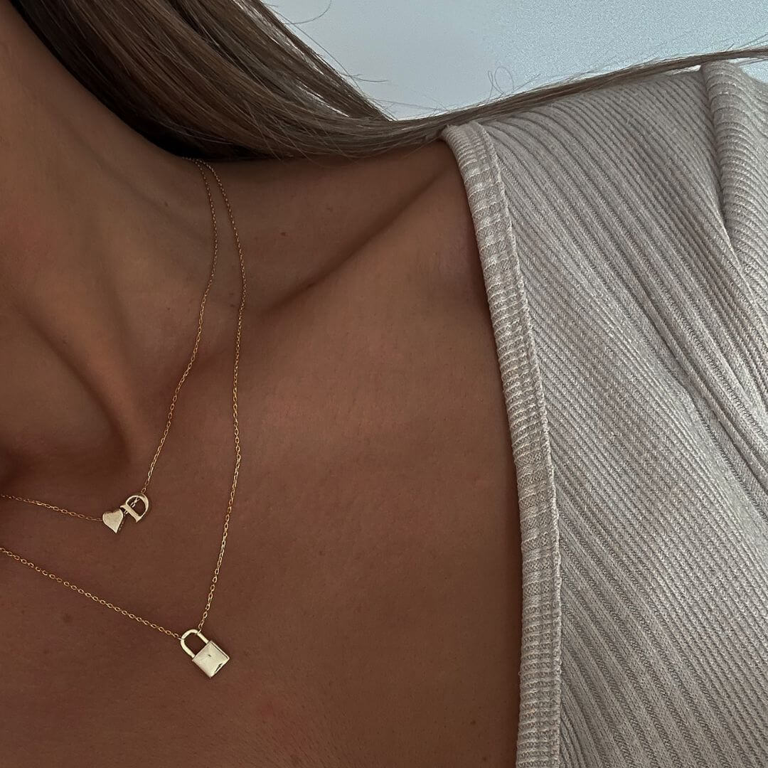 Collier Cœur à Initiales