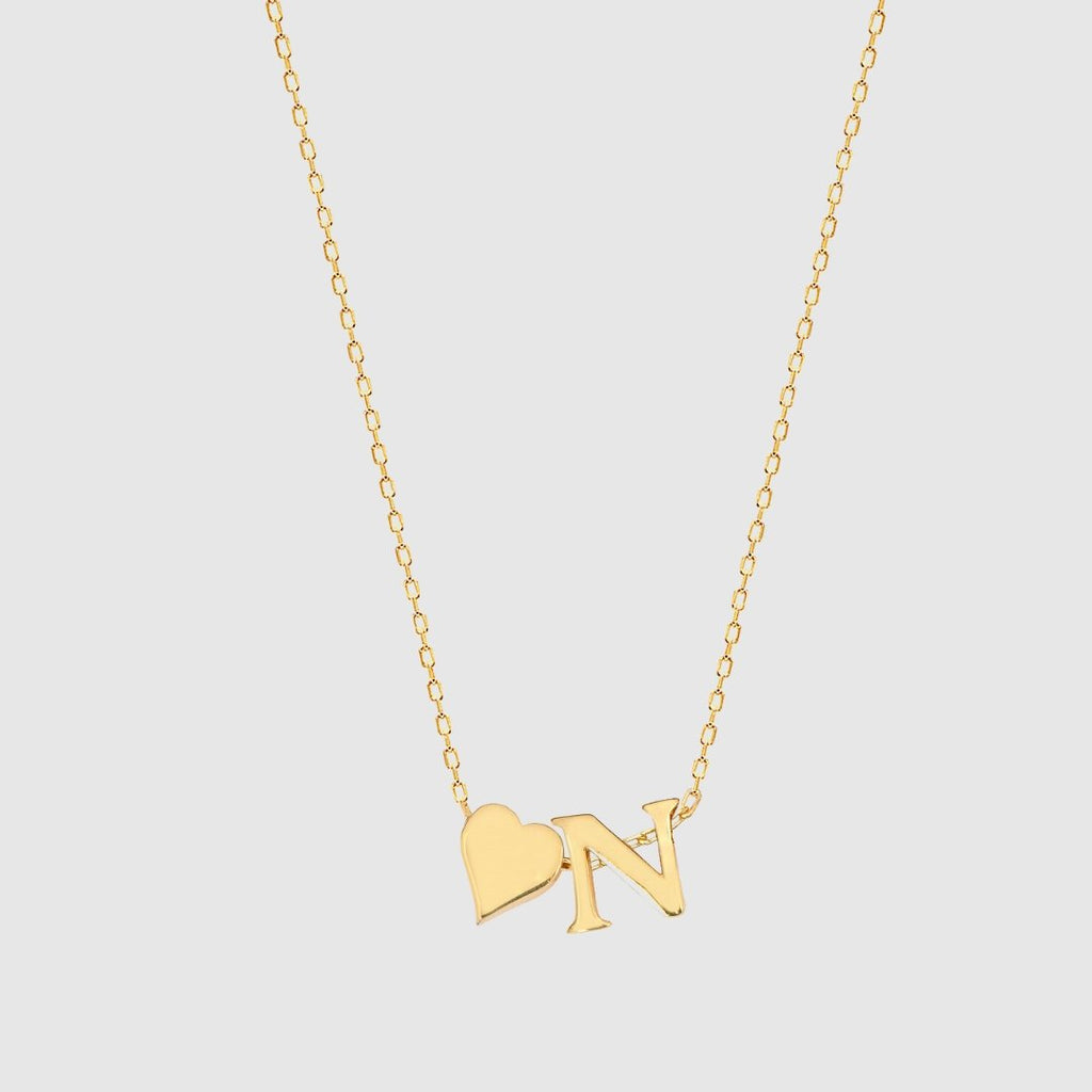 Collier Cœur à Initiales