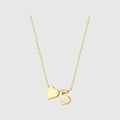 Collier Cœur à Initiales