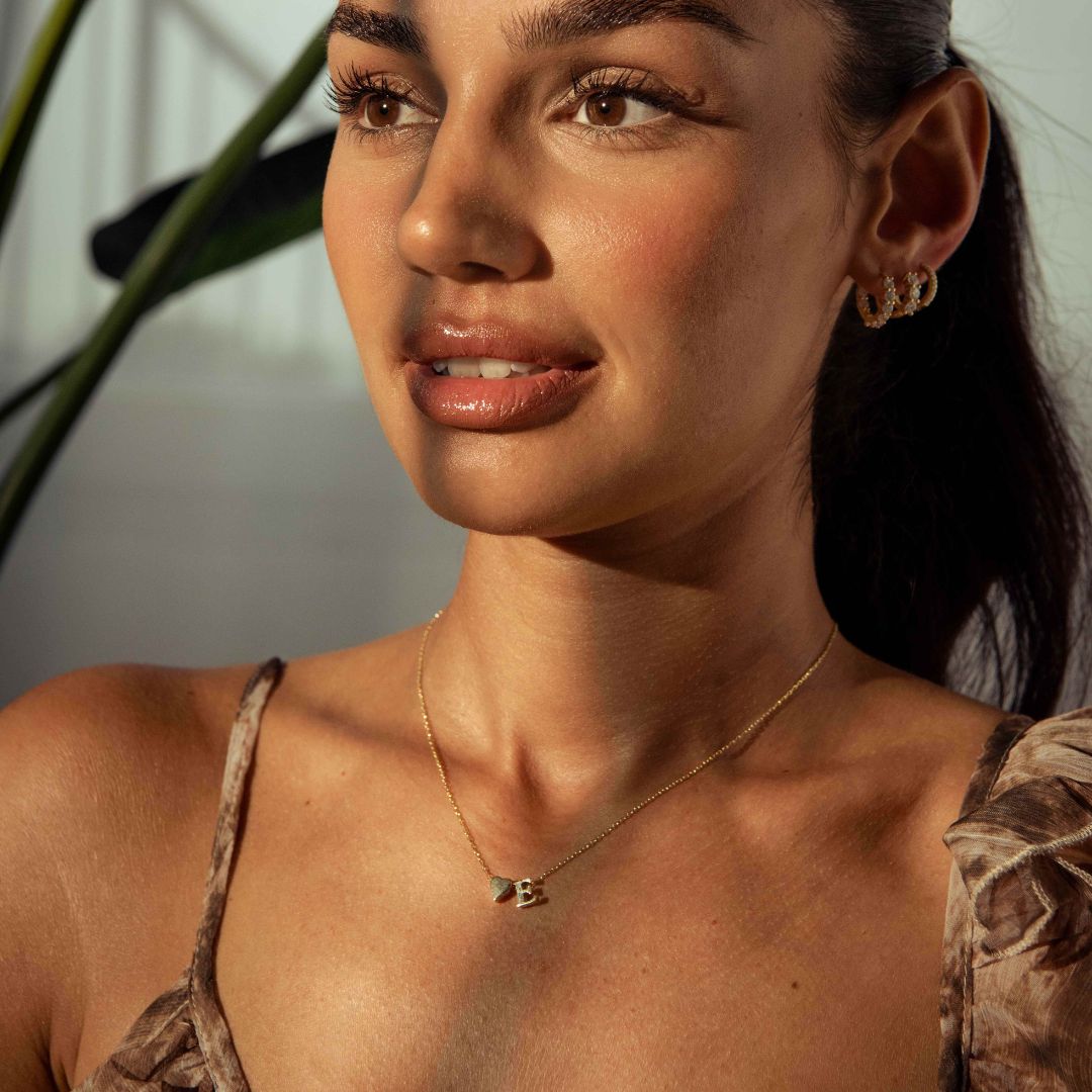 Collier Cœur à Initiales