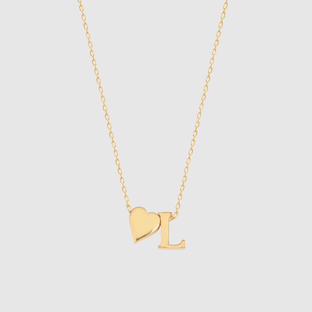 Collier Cœur à Initiales