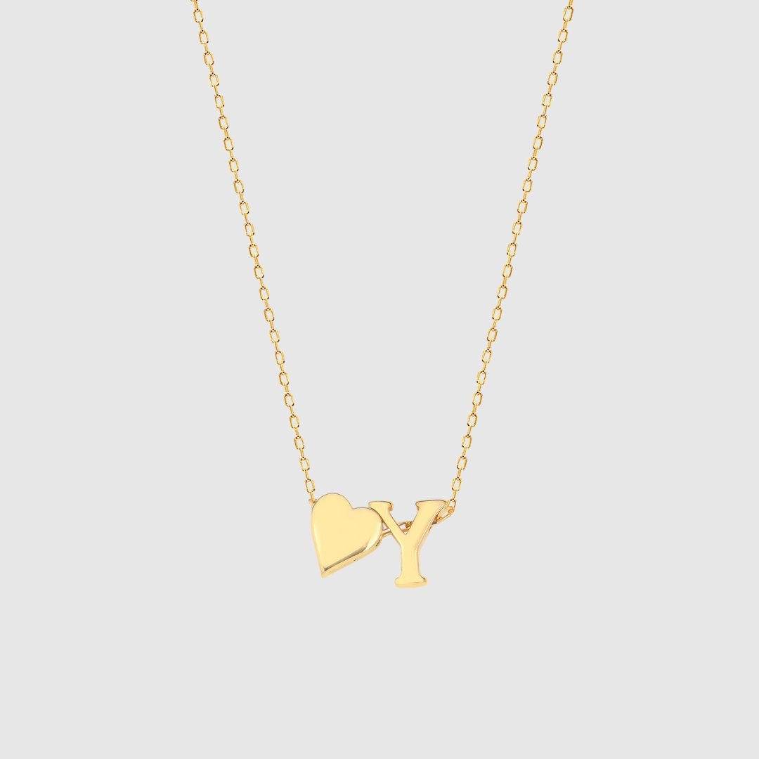 Collier Cœur à Initiales