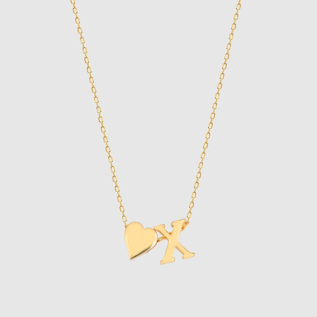 Collier Cœur à Initiales