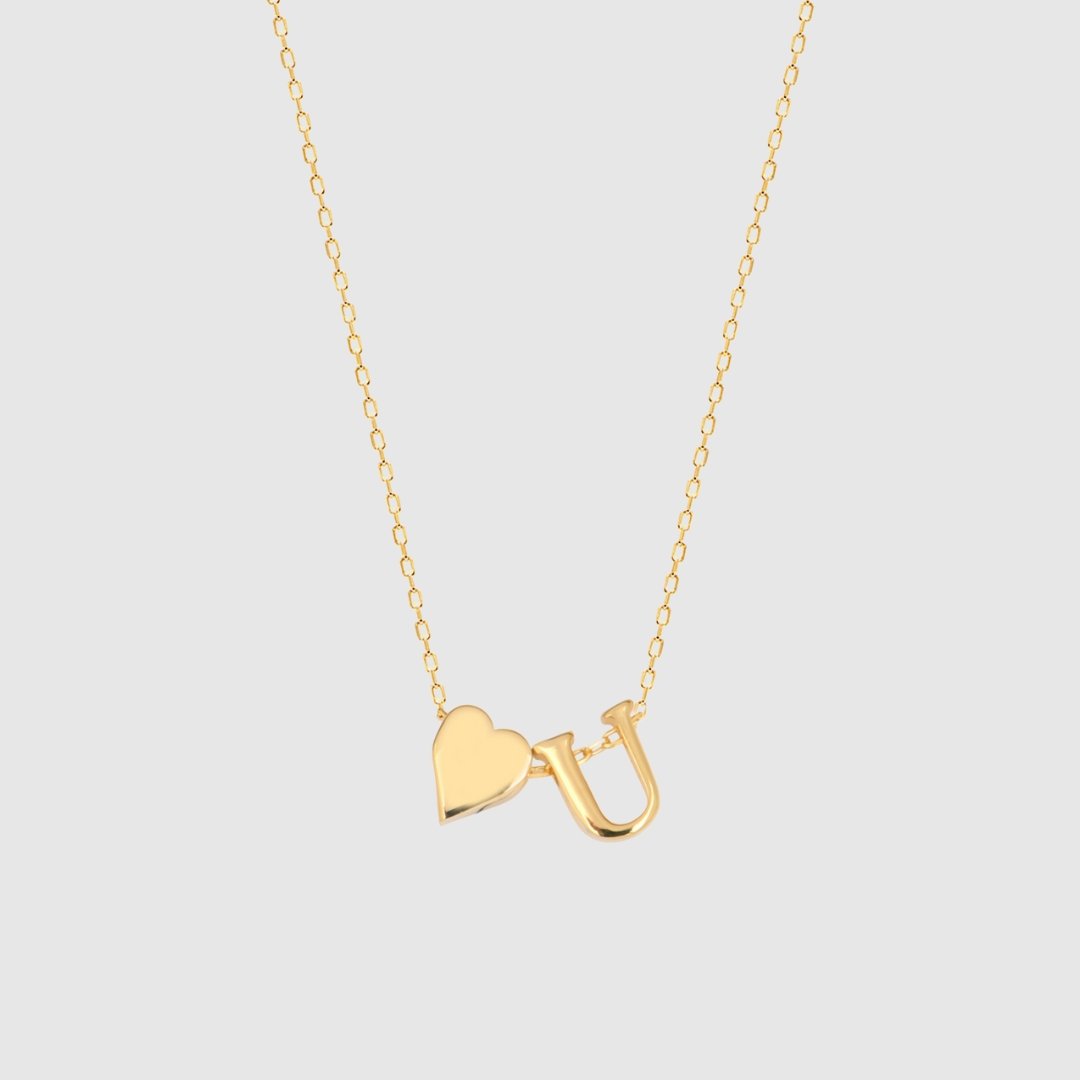 Collier Cœur à Initiales