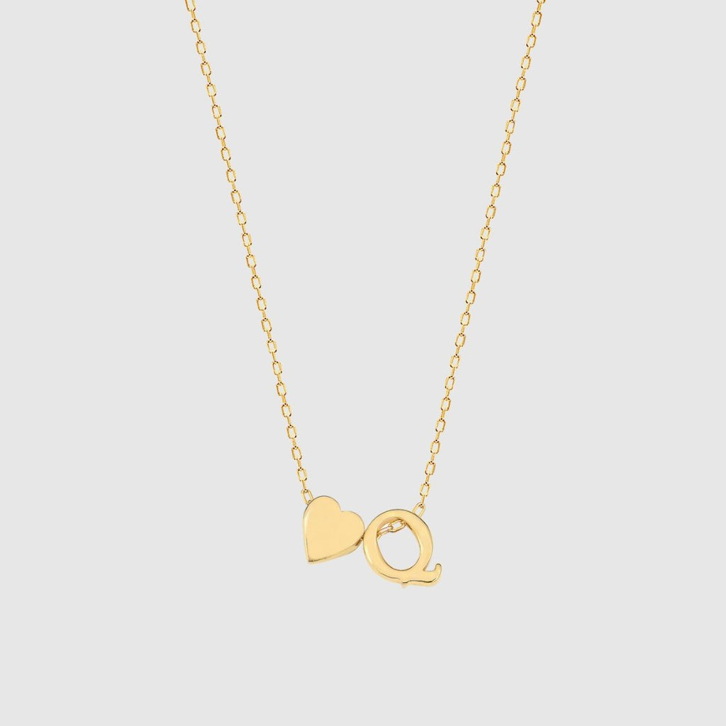 Collier Cœur à Initiales