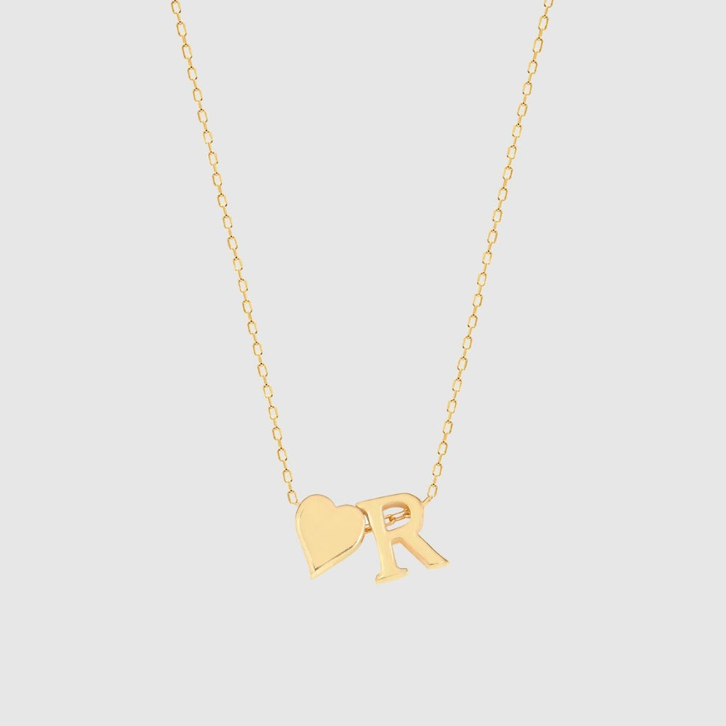 Collier Cœur à Initiales
