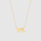 Collier Cœur à Initiales