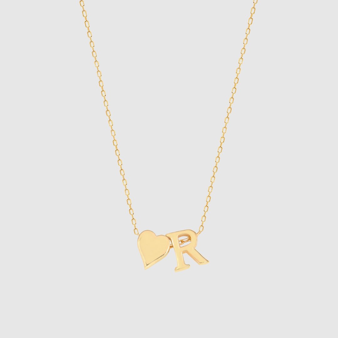 Collier Cœur à Initiales
