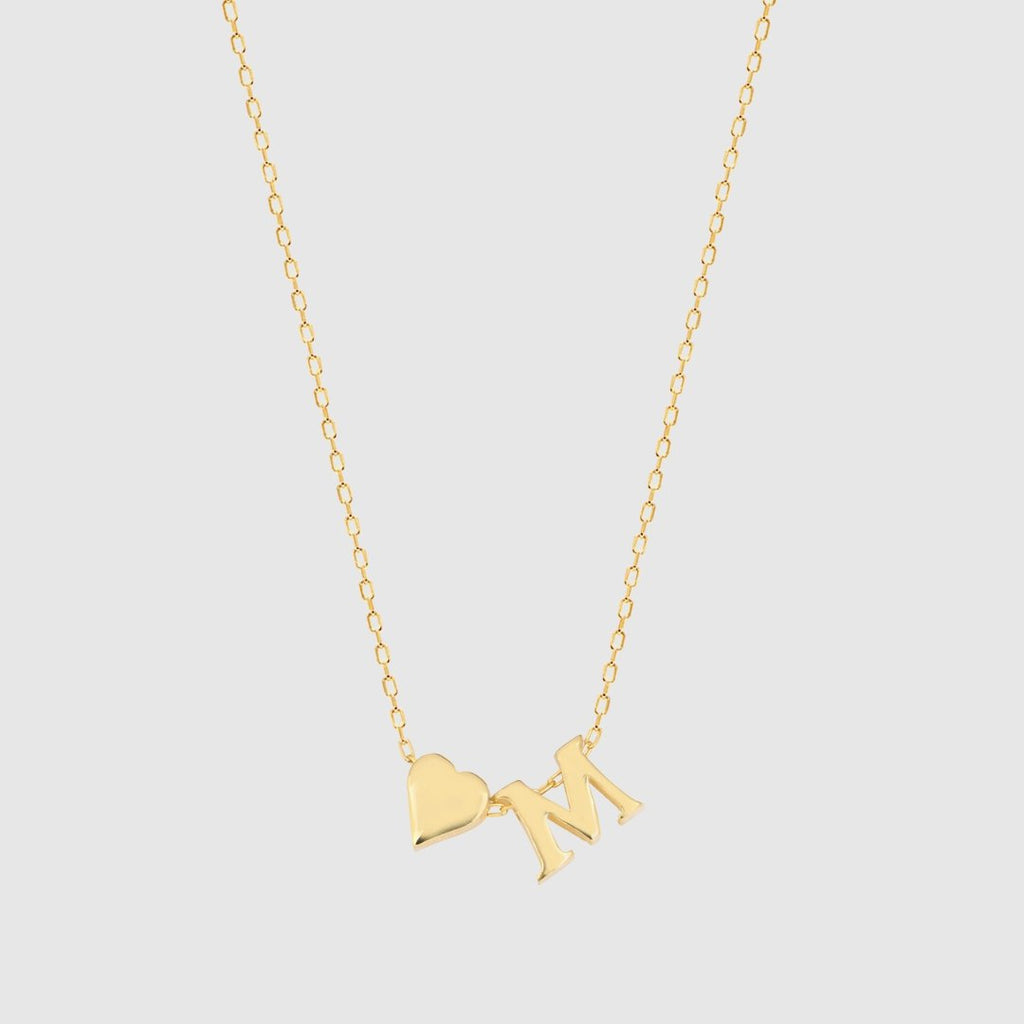 Collier Cœur à Initiales