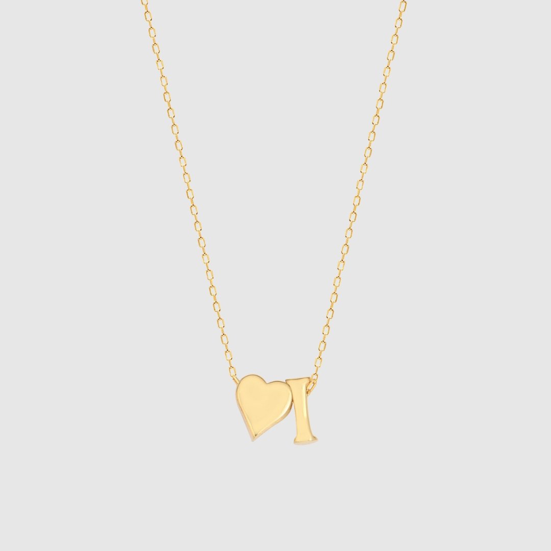 Collier Cœur à Initiales