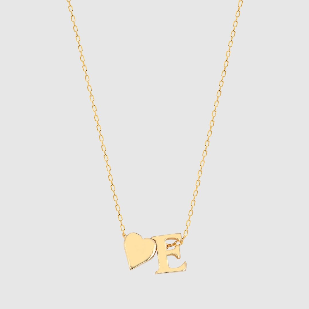 Collier Cœur à Initiales
