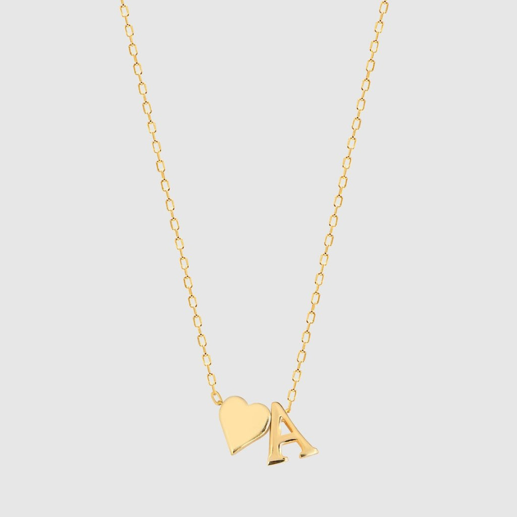 Collier Cœur à Initiales