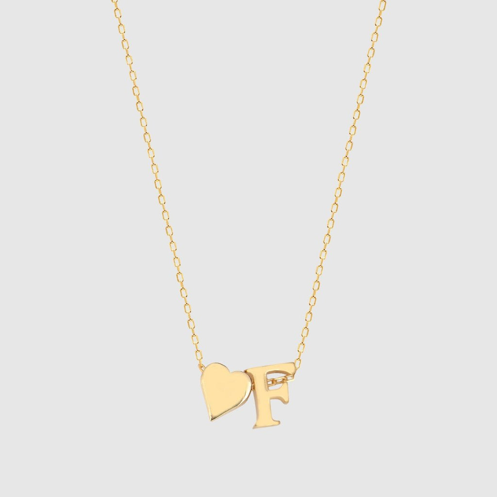Collier Cœur à Initiales
