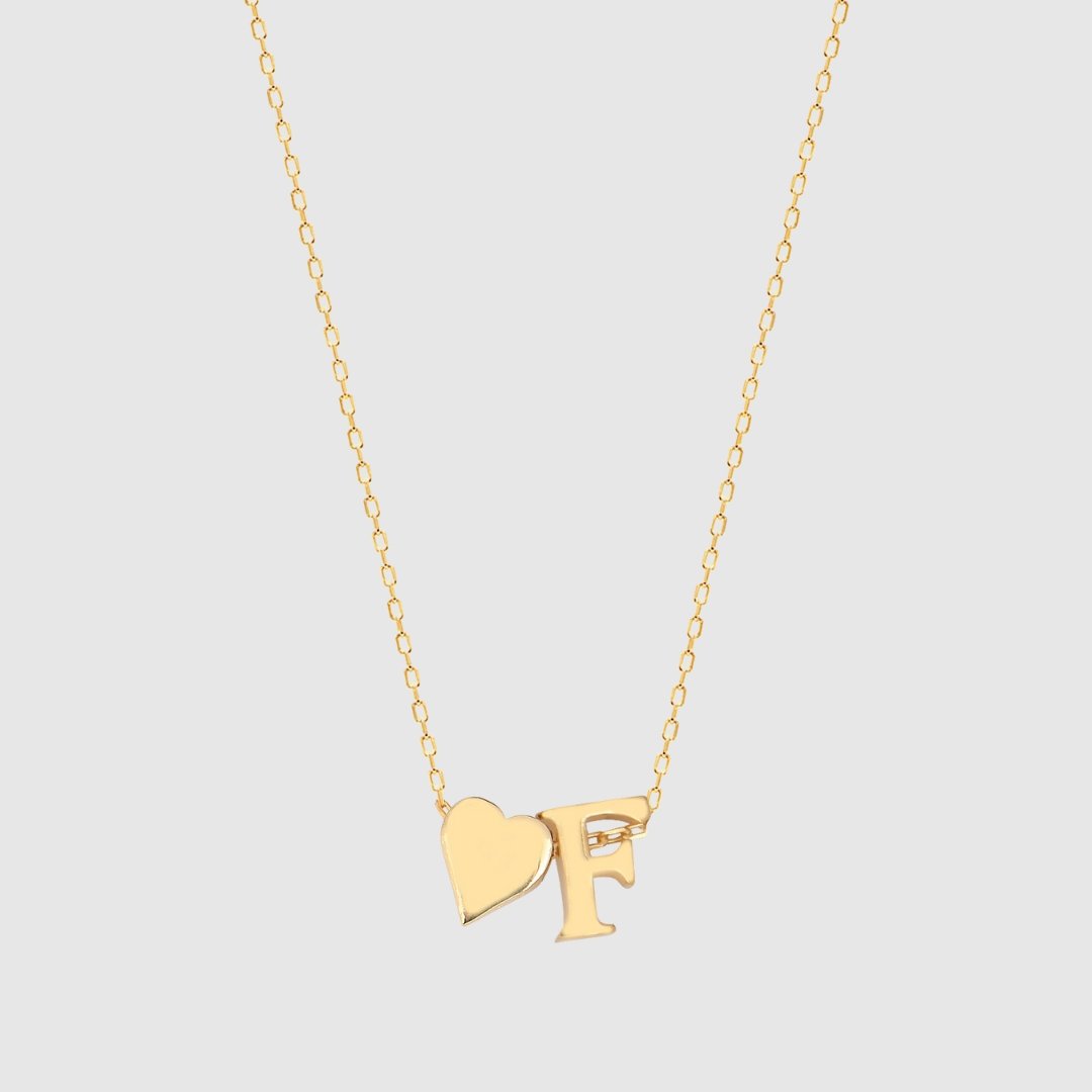 Collier Cœur à Initiales