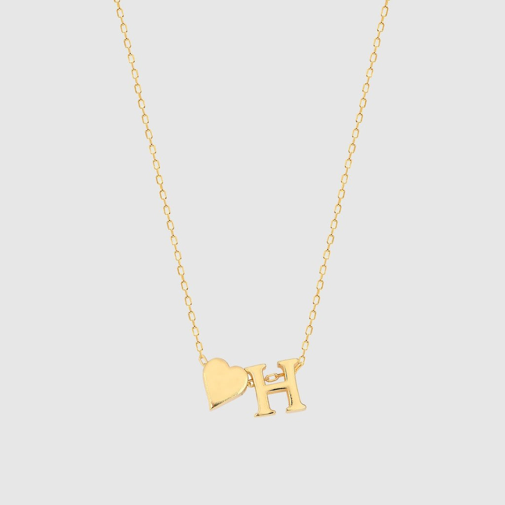 Collier Cœur à Initiales