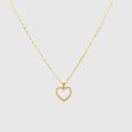 Collier avec un cœur