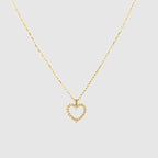 Collier avec un cœur