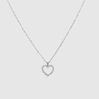 Collier avec un cœur