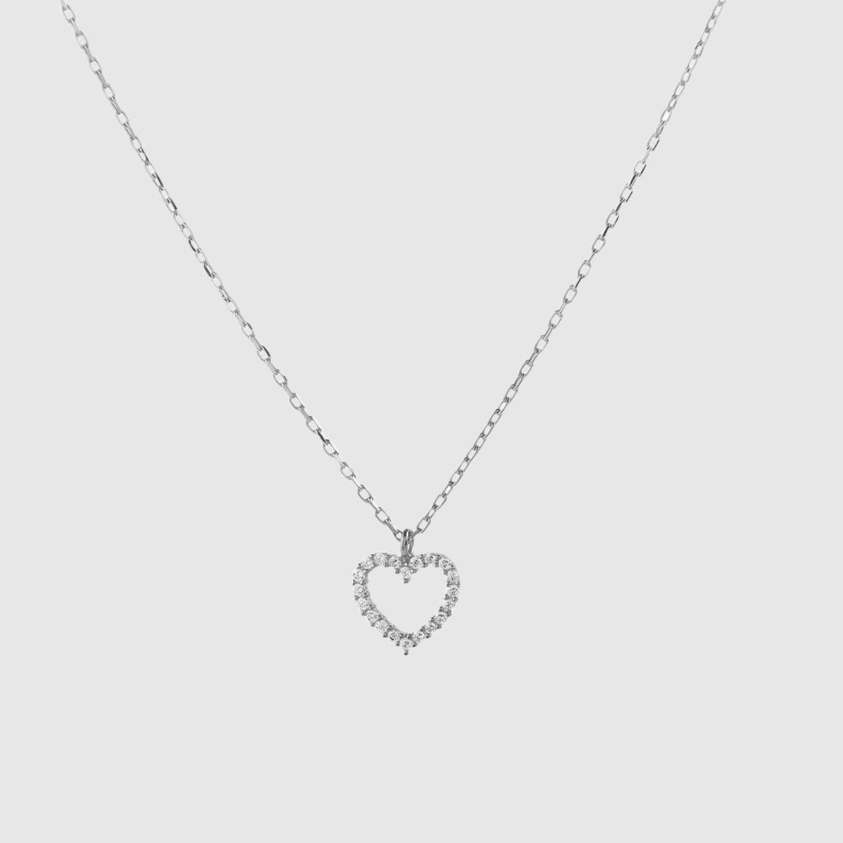 Collier avec un cœur