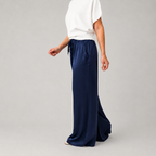 Pantalon en satin