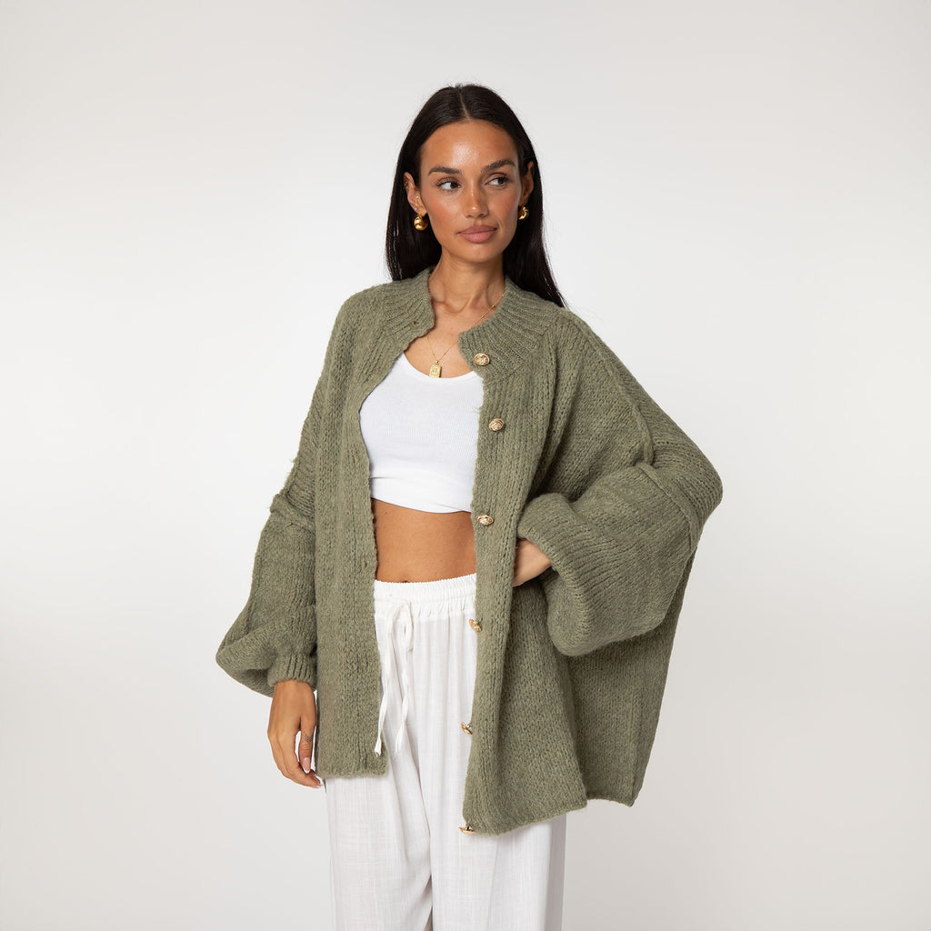 Oversized Cardigan "CozyGlam"