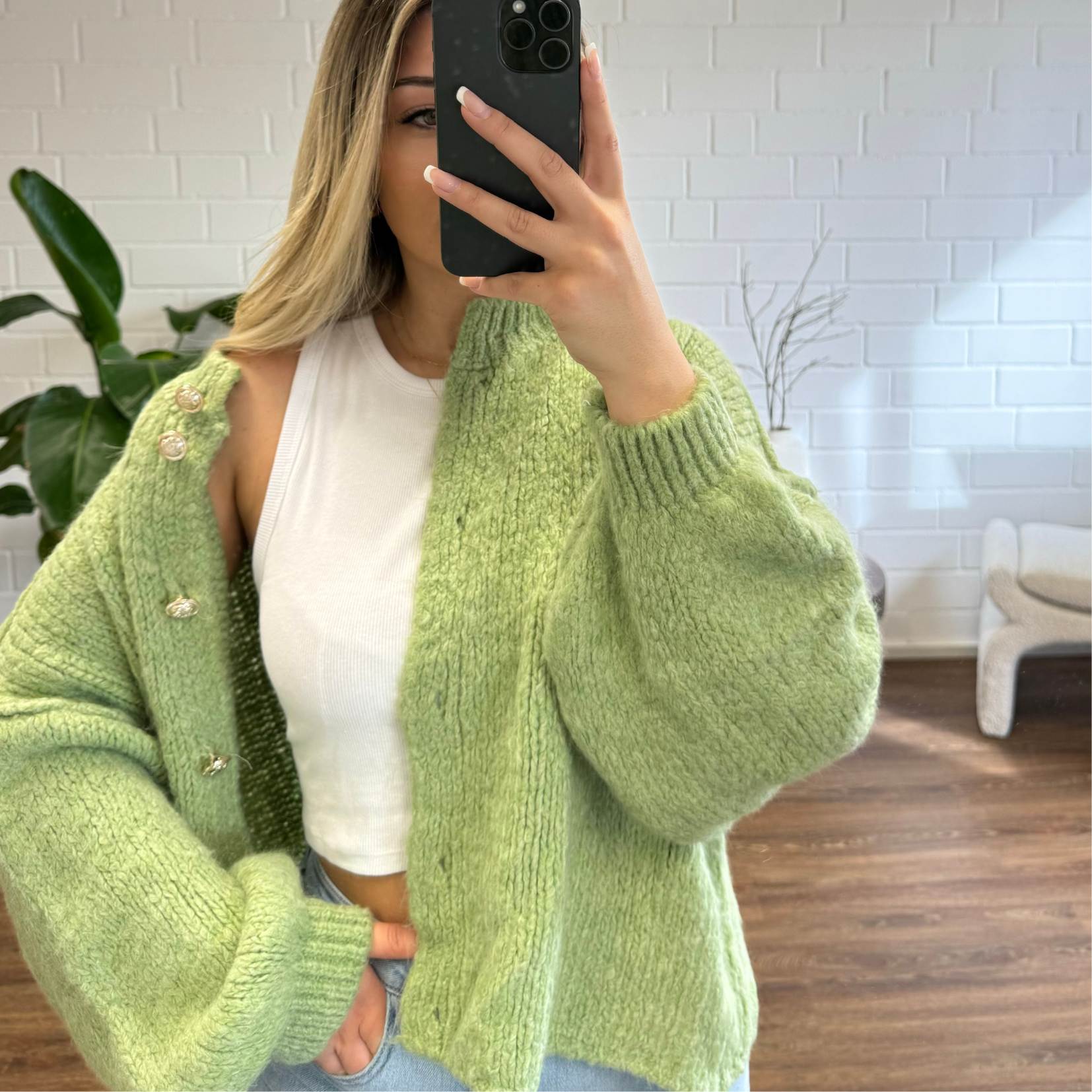 Cardigan Court Oversize "CozyGlam"
