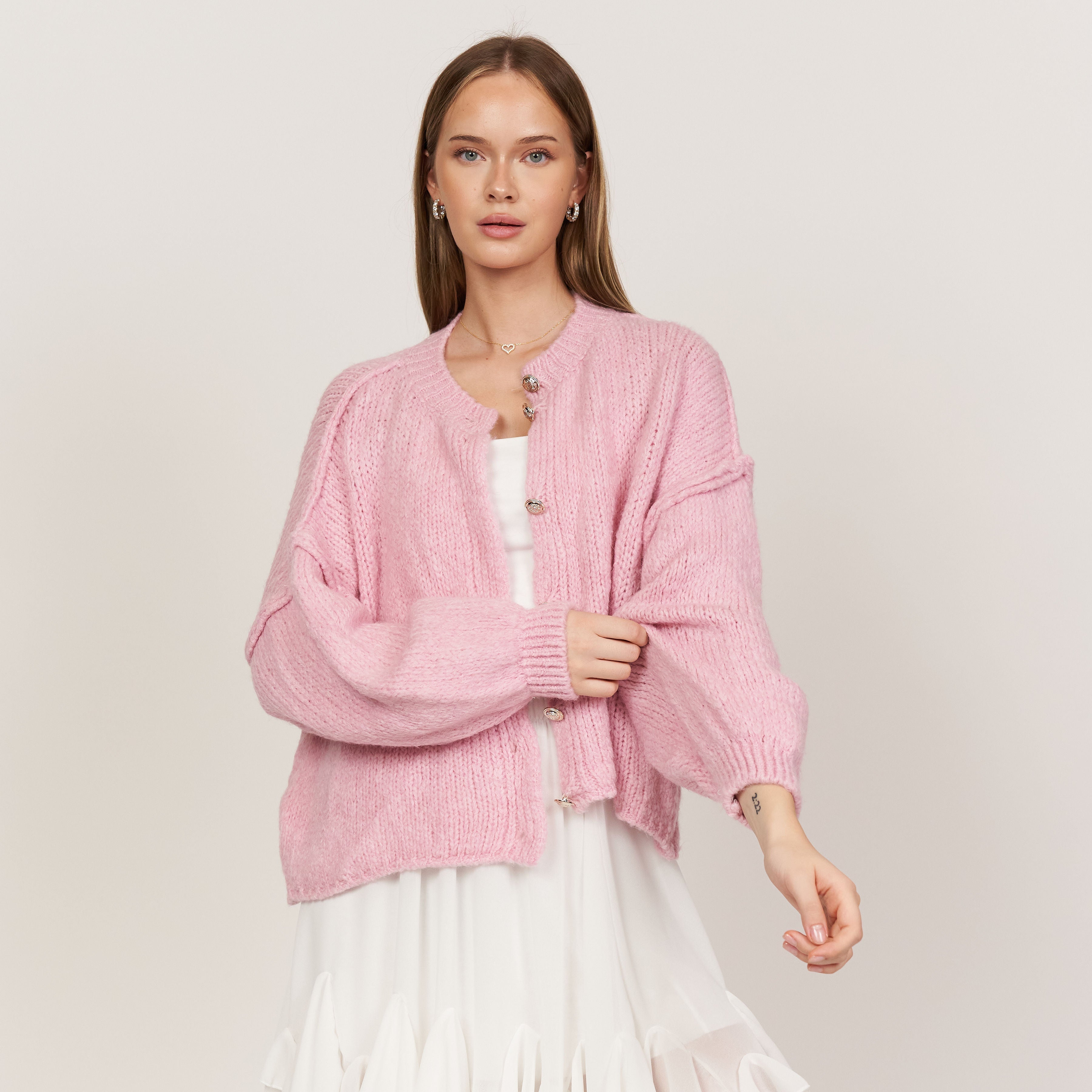 Cardigan Court Oversize "CozyGlam"