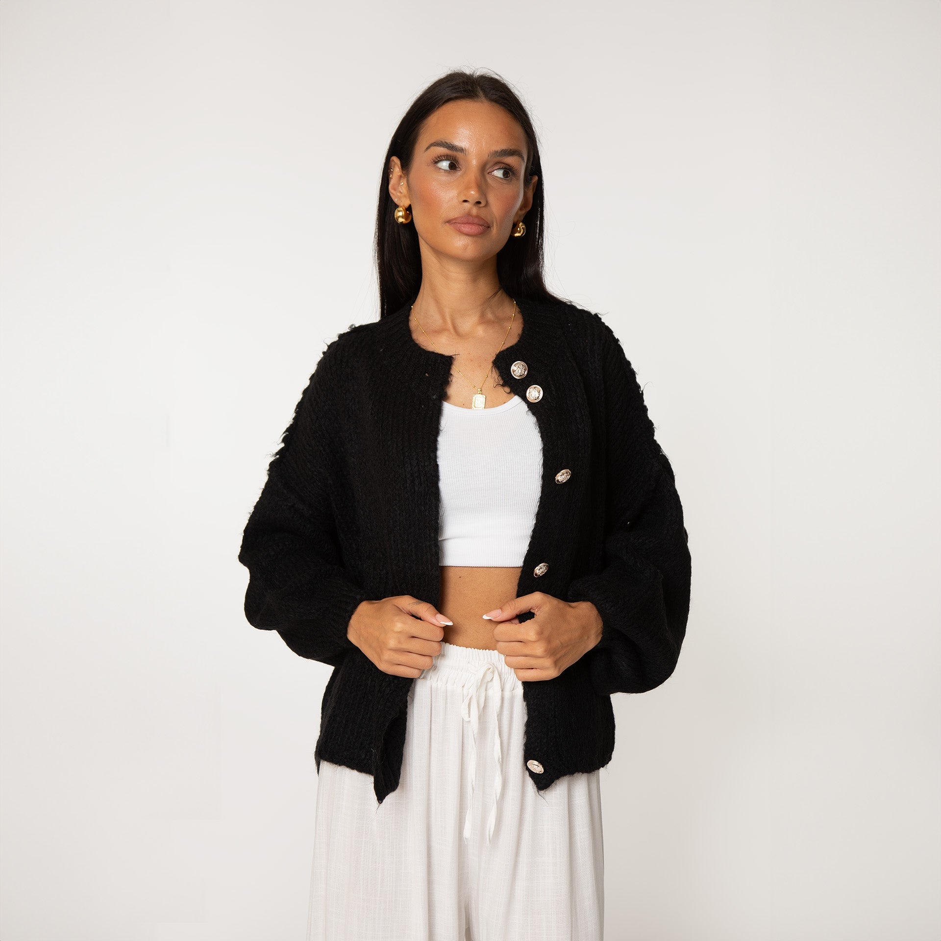 Cardigan Court Oversize "CozyGlam"