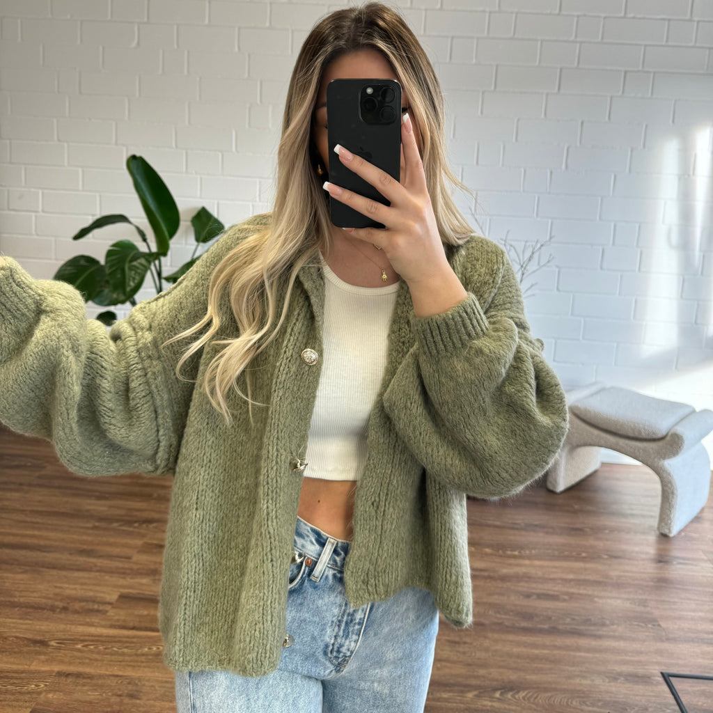 Cardigan Court Oversize "CozyGlam"