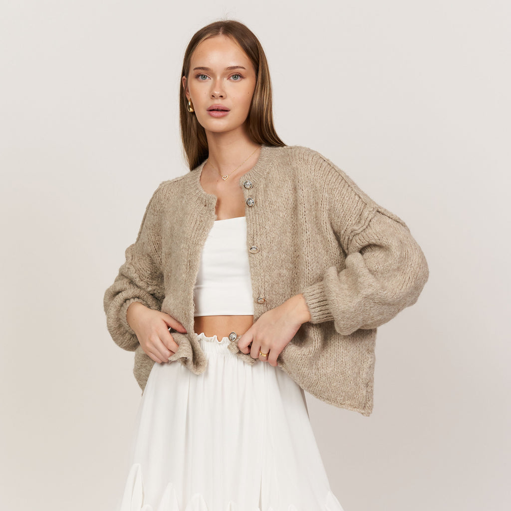Cardigan Court Oversize "CozyGlam"