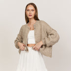 Cardigan Court Oversize "CozyGlam"